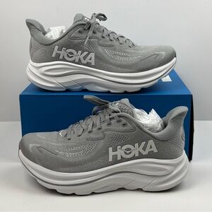 Hoka One One Clifton 10 Stellar Grey Men’s sizes 10.5 4E Wide 1162051/STLLR